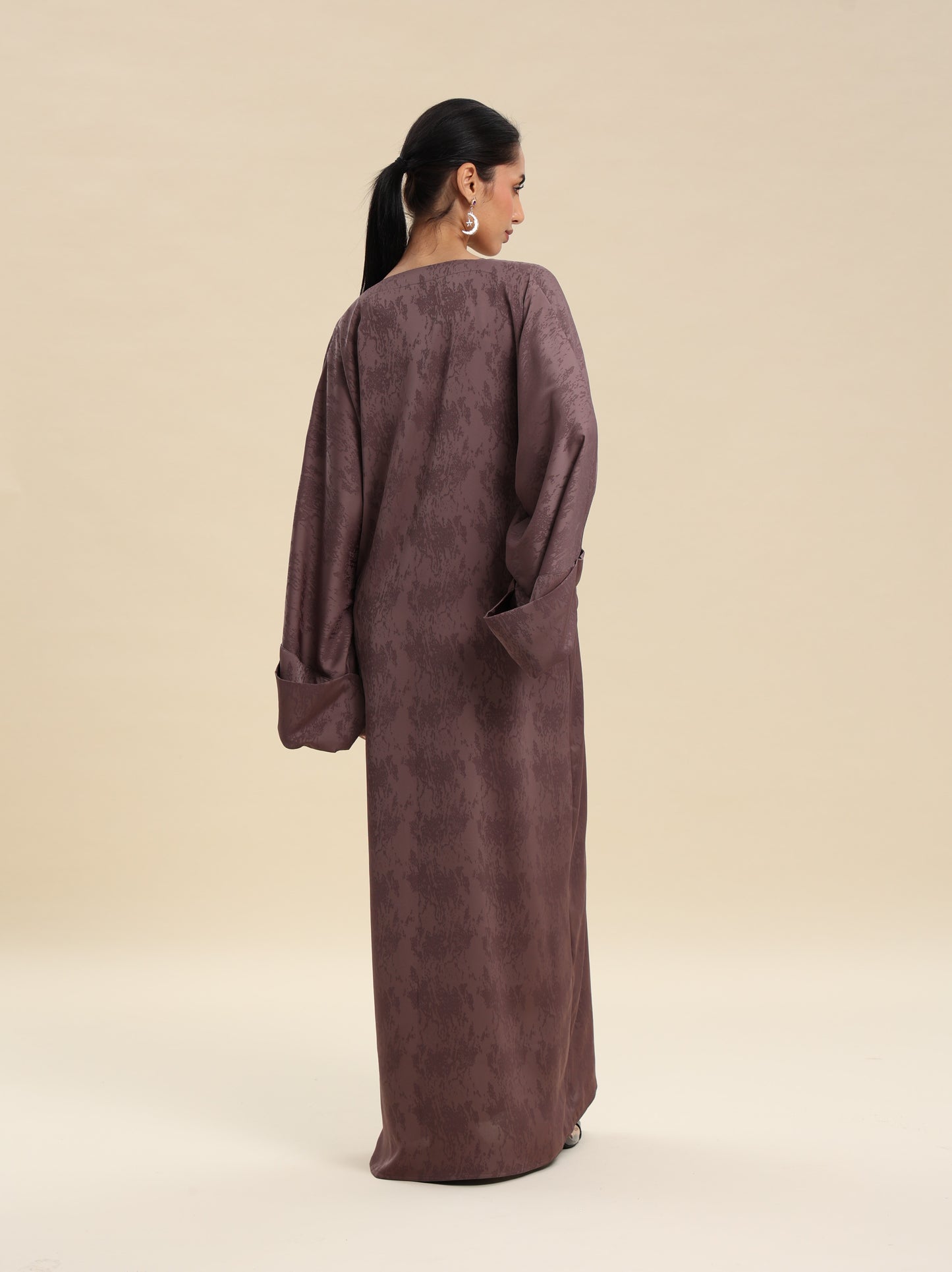 JAQUARD COFFE ABAYA