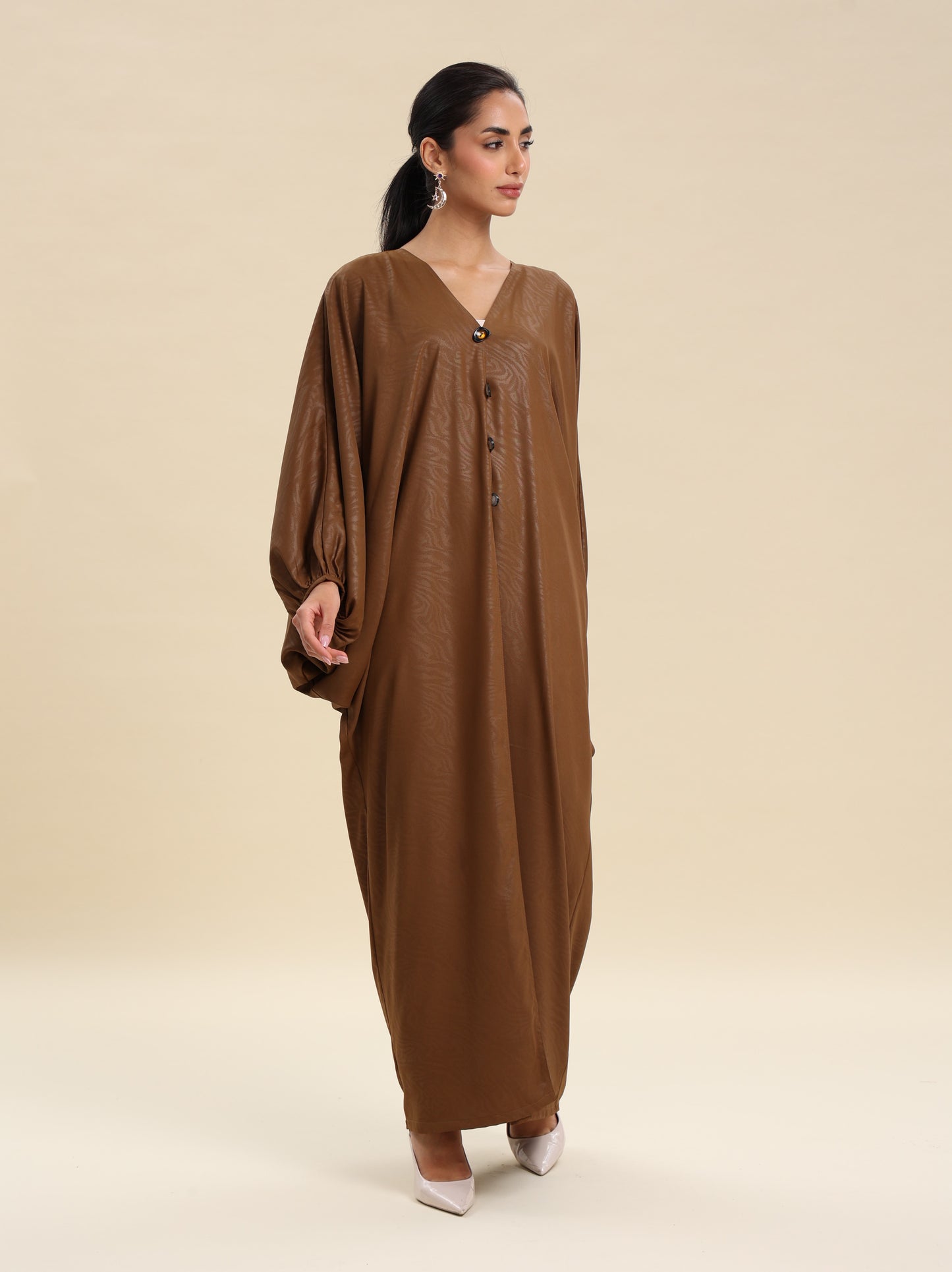 COFFE BROWN JAQUARD ABBAYA