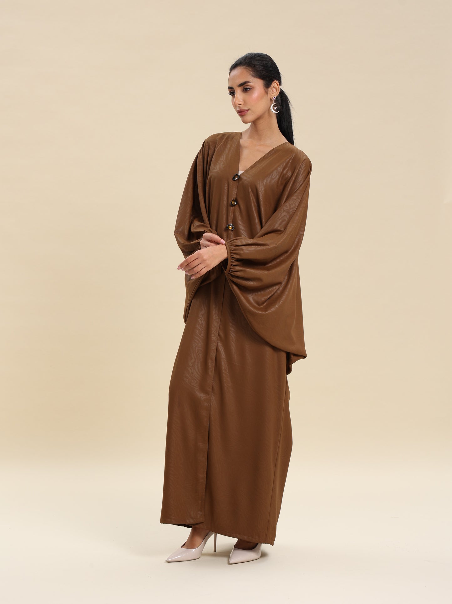 COFFE BROWN JAQUARD ABBAYA