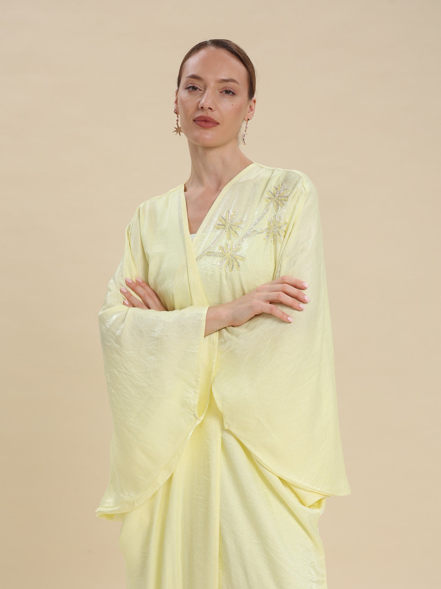 MIX COTTON YELLOW BISHT