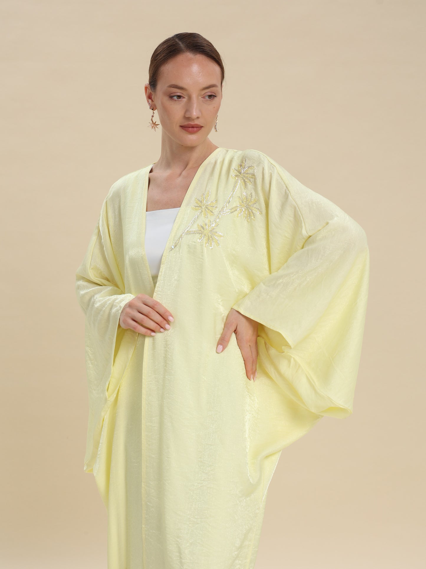 MIX COTTON YELLOW BISHT