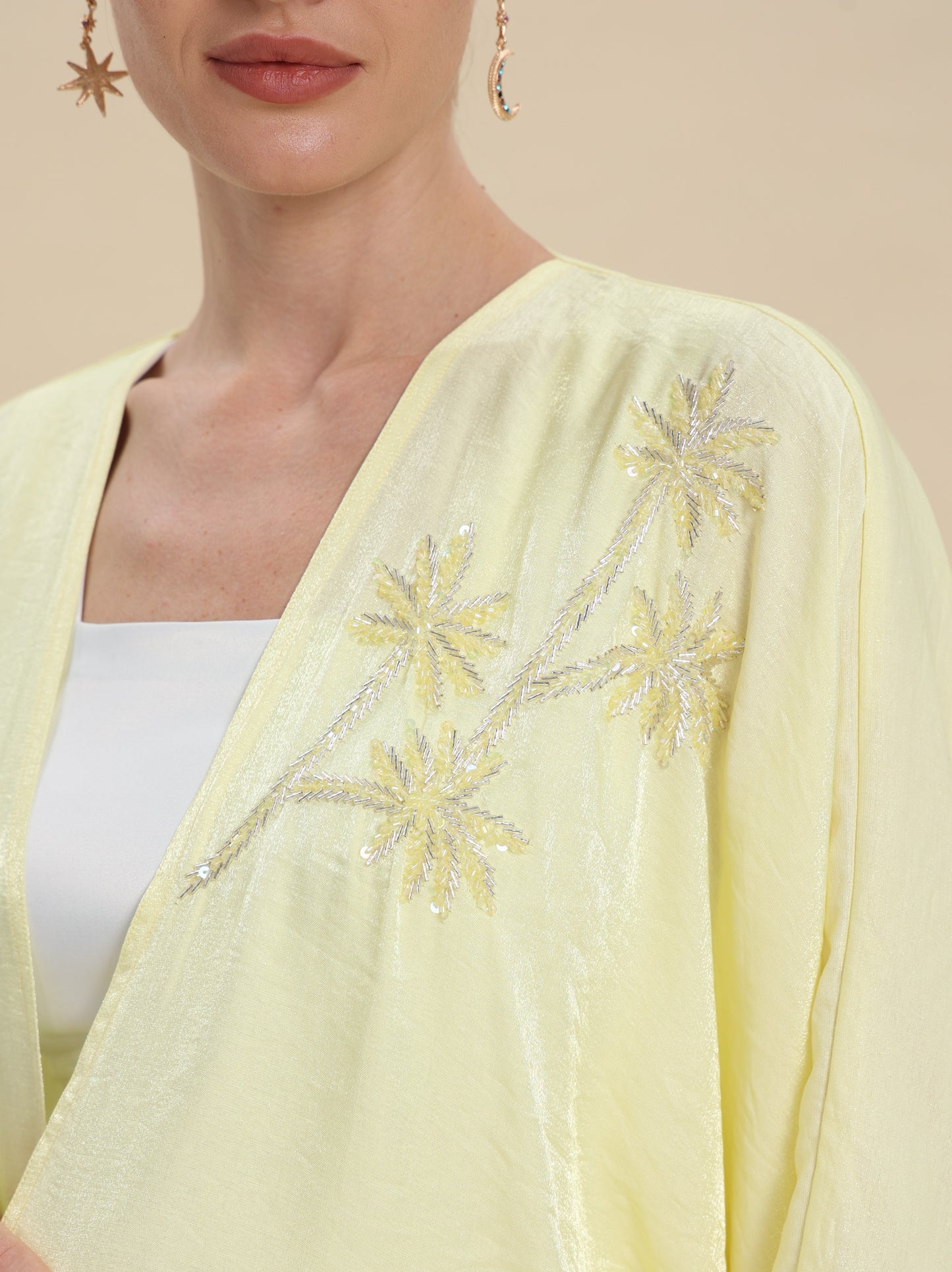 MIX COTTON YELLOW BISHT