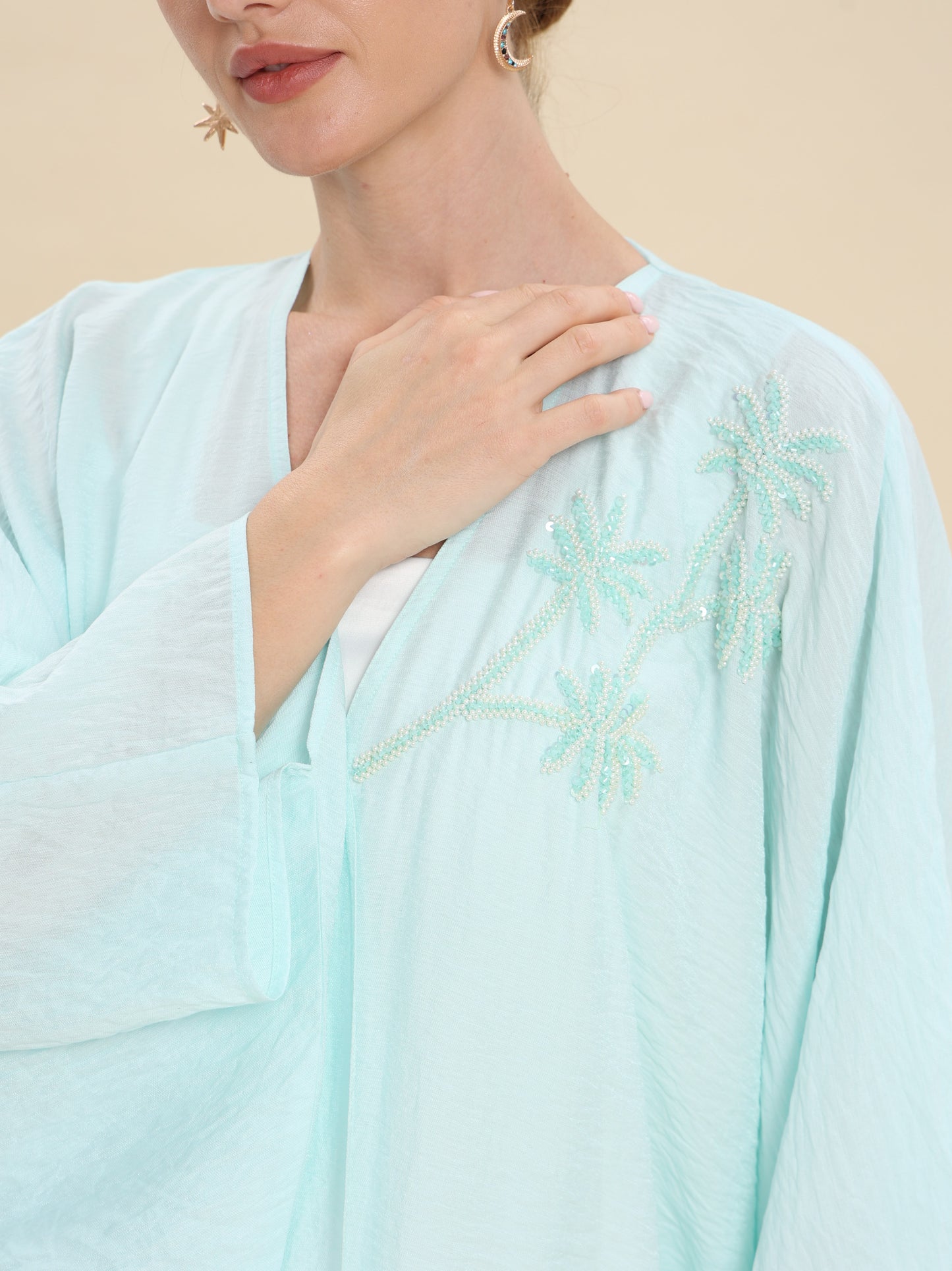 MIX COTTON SHINY TIFFANY BISHT