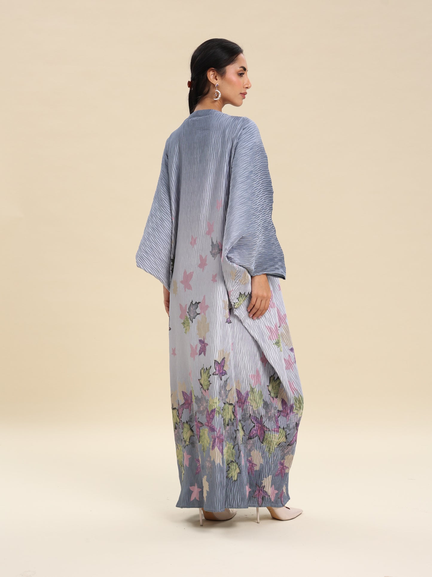 CREASE CREPE BISHT