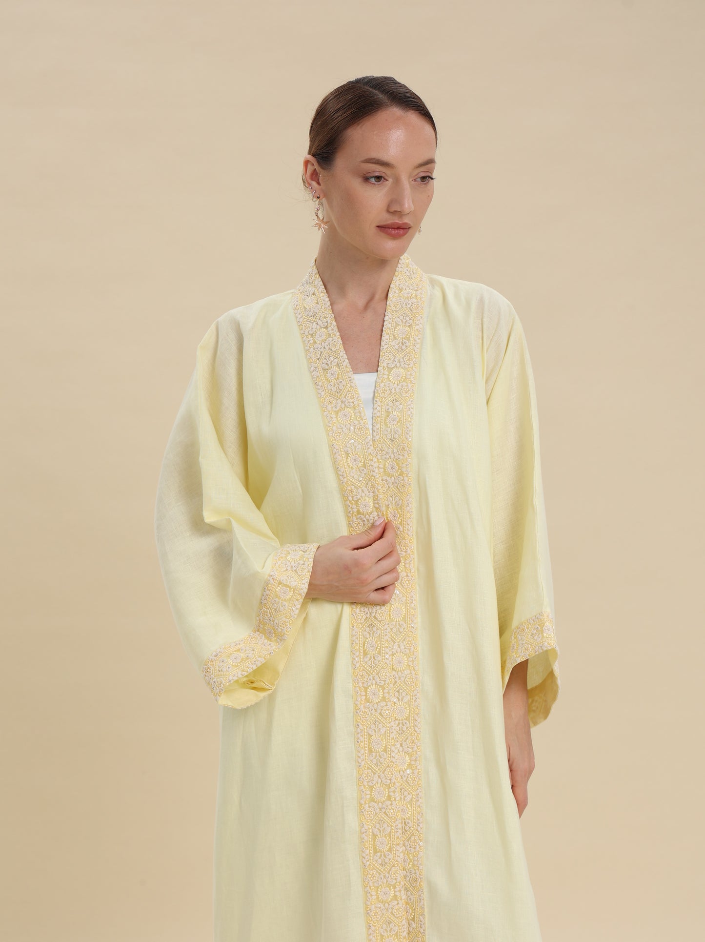 LINEN YELLOW ABBAYA