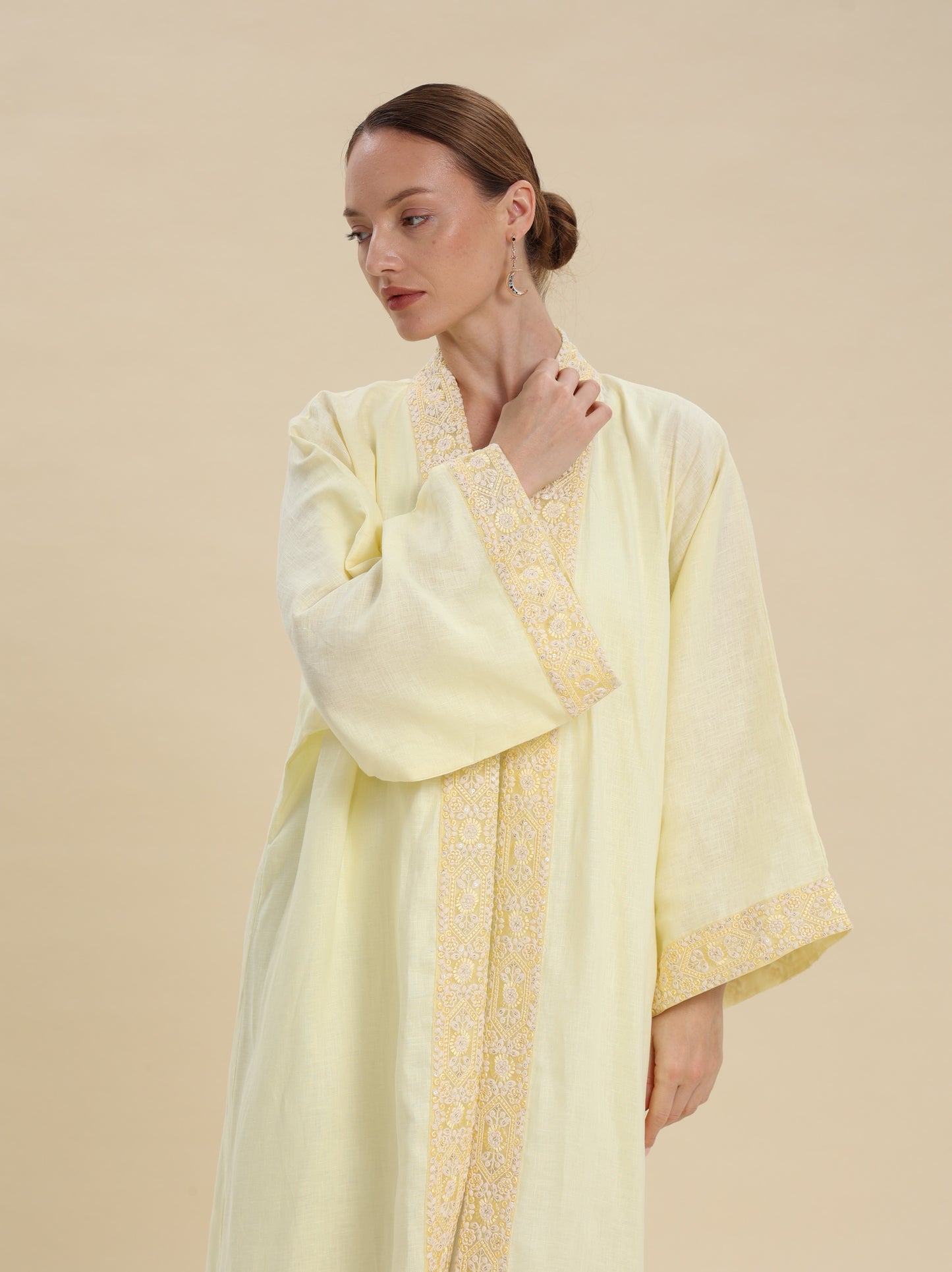 LINEN YELLOW ABBAYA