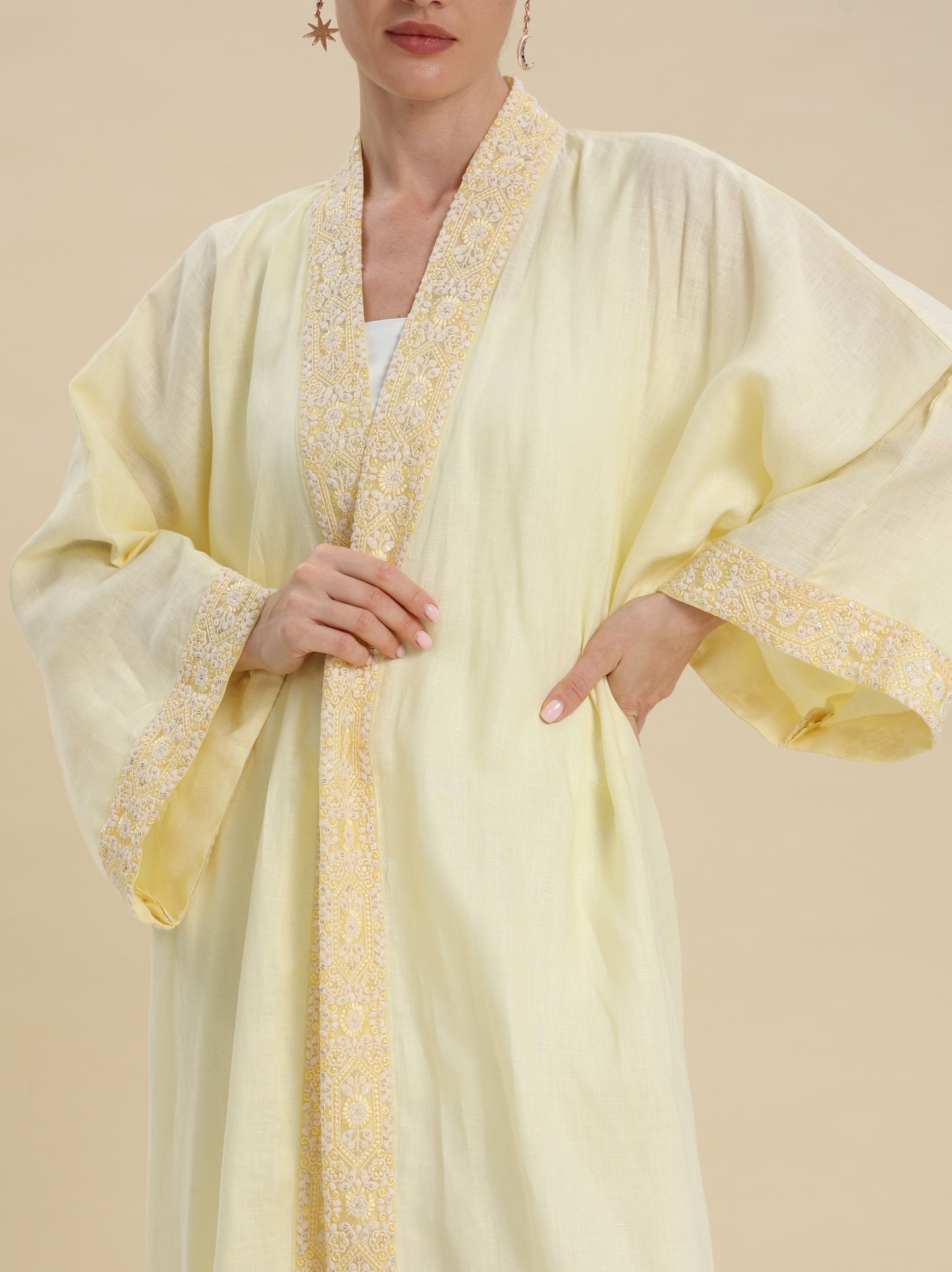 LINEN YELLOW ABBAYA