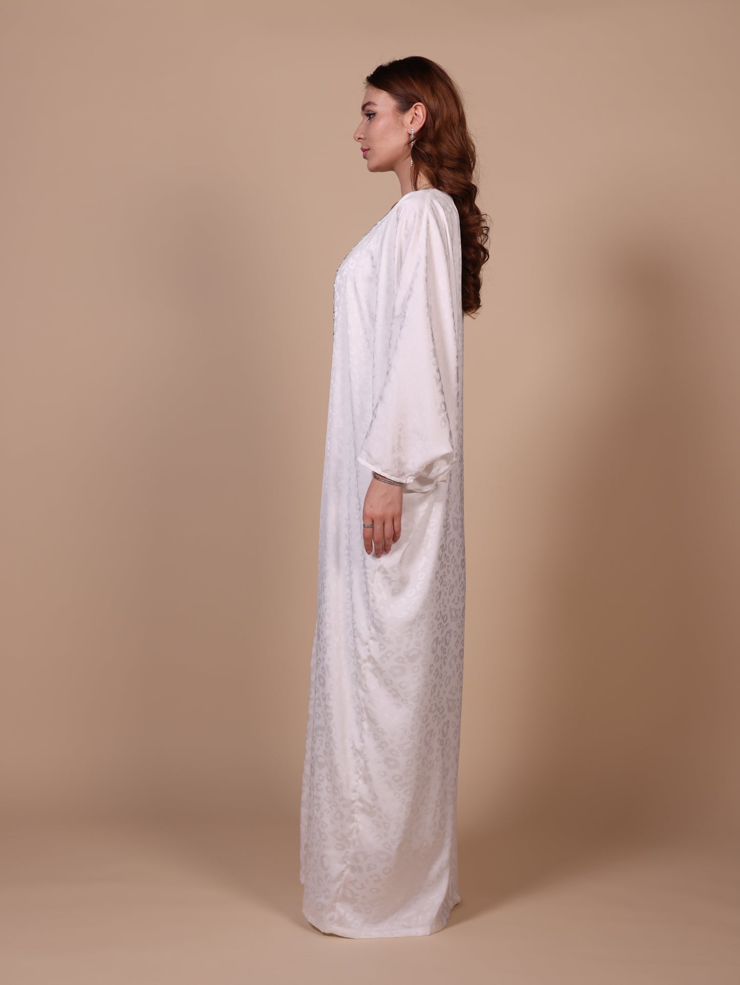 JACQUARD SATIN ABBAYA