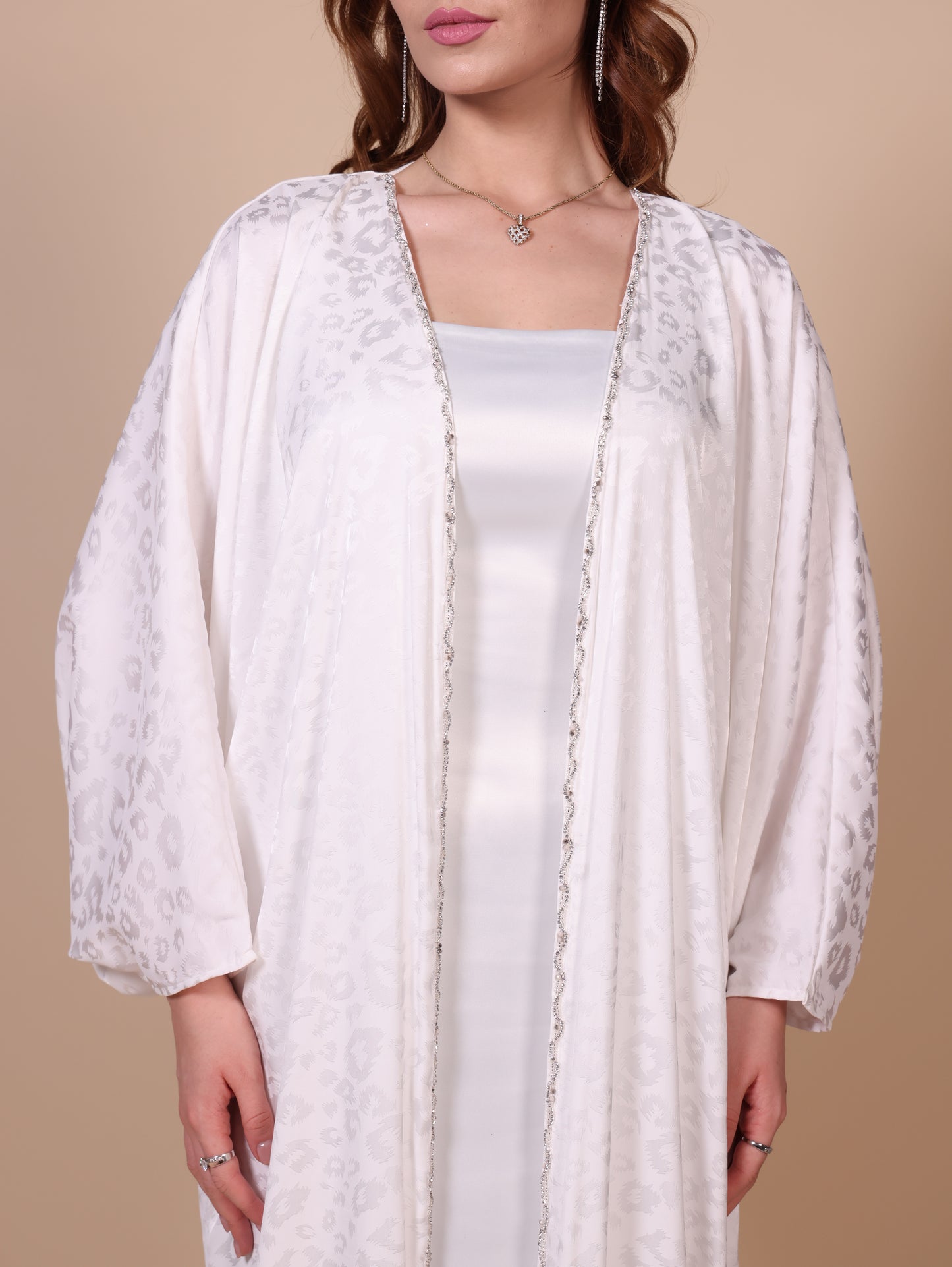 JACQUARD SATIN ABBAYA