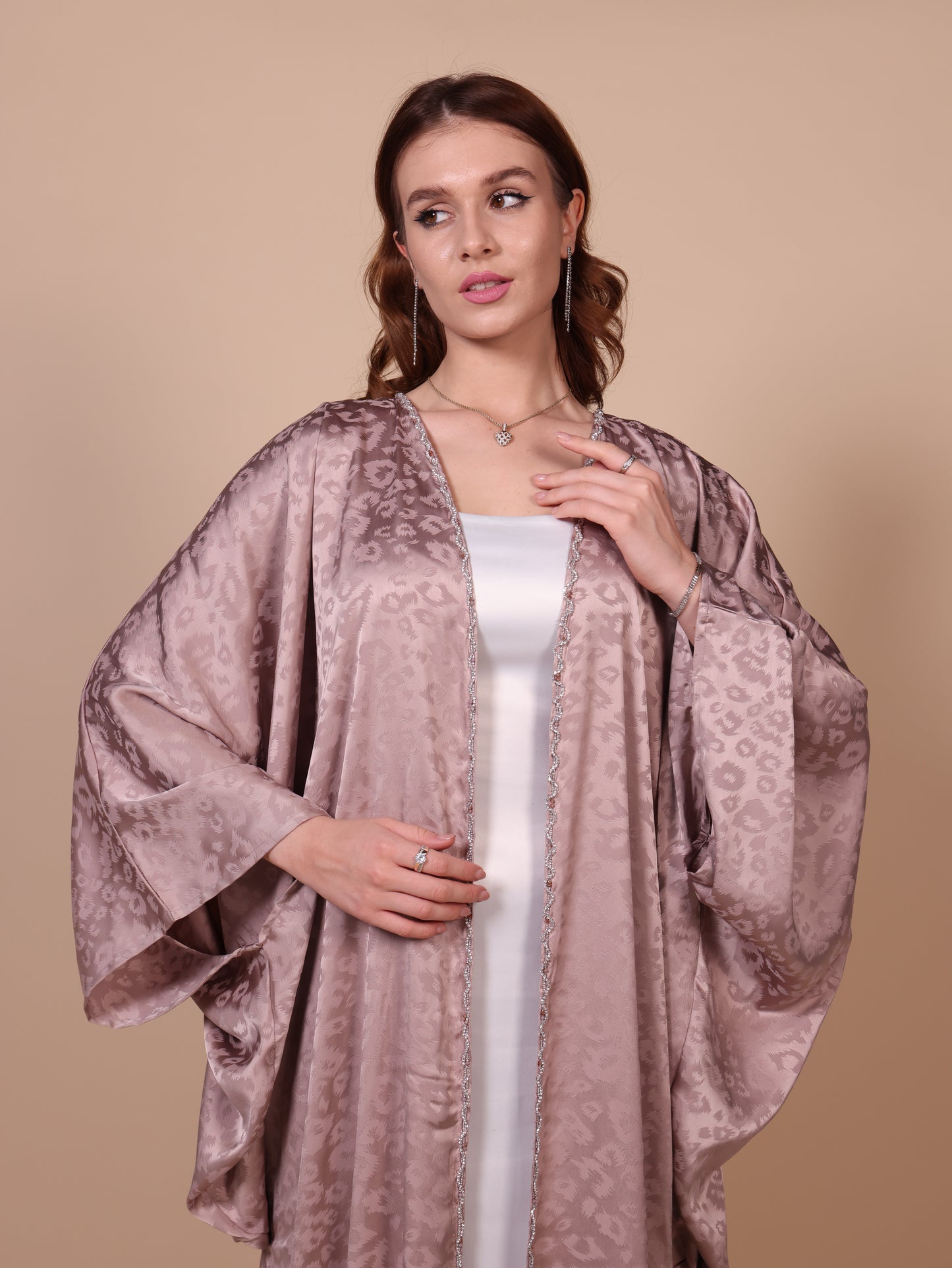JACQUARD SATIN ABBAYA