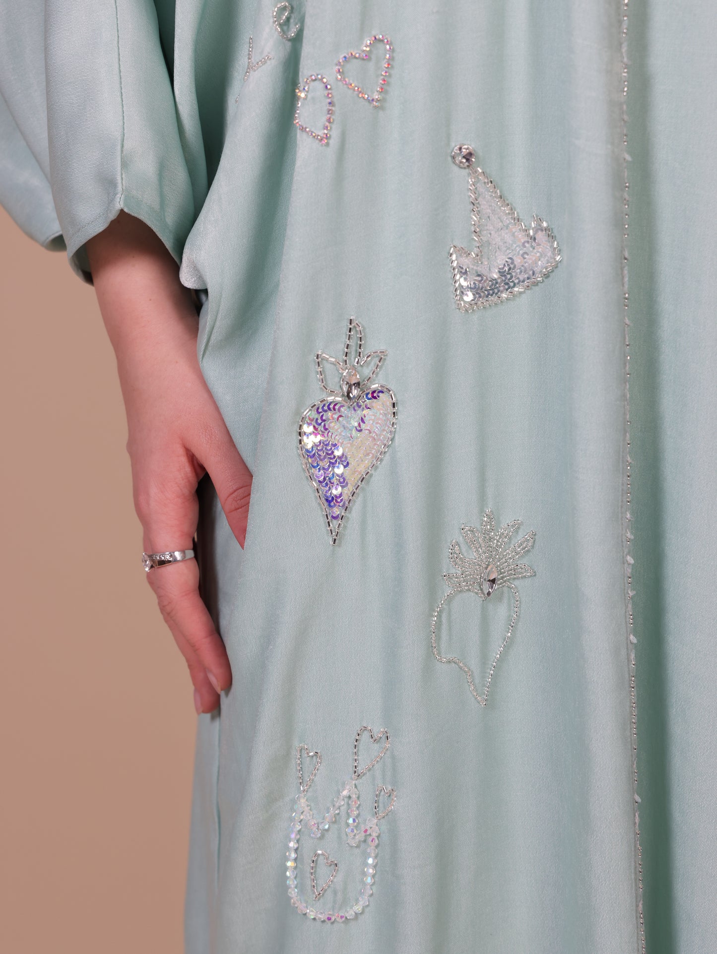 DENIM SILK ABBAYA