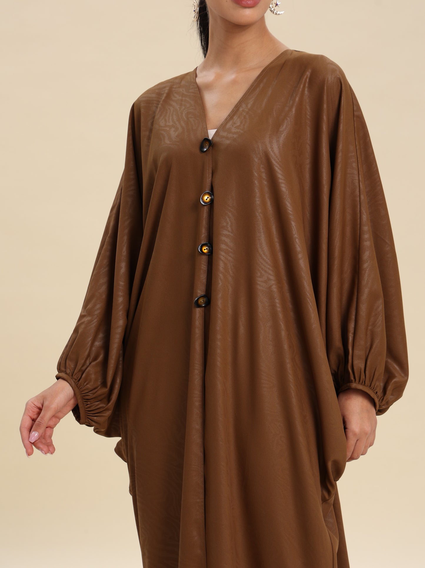 COFFE BROWN JAQUARD ABBAYA