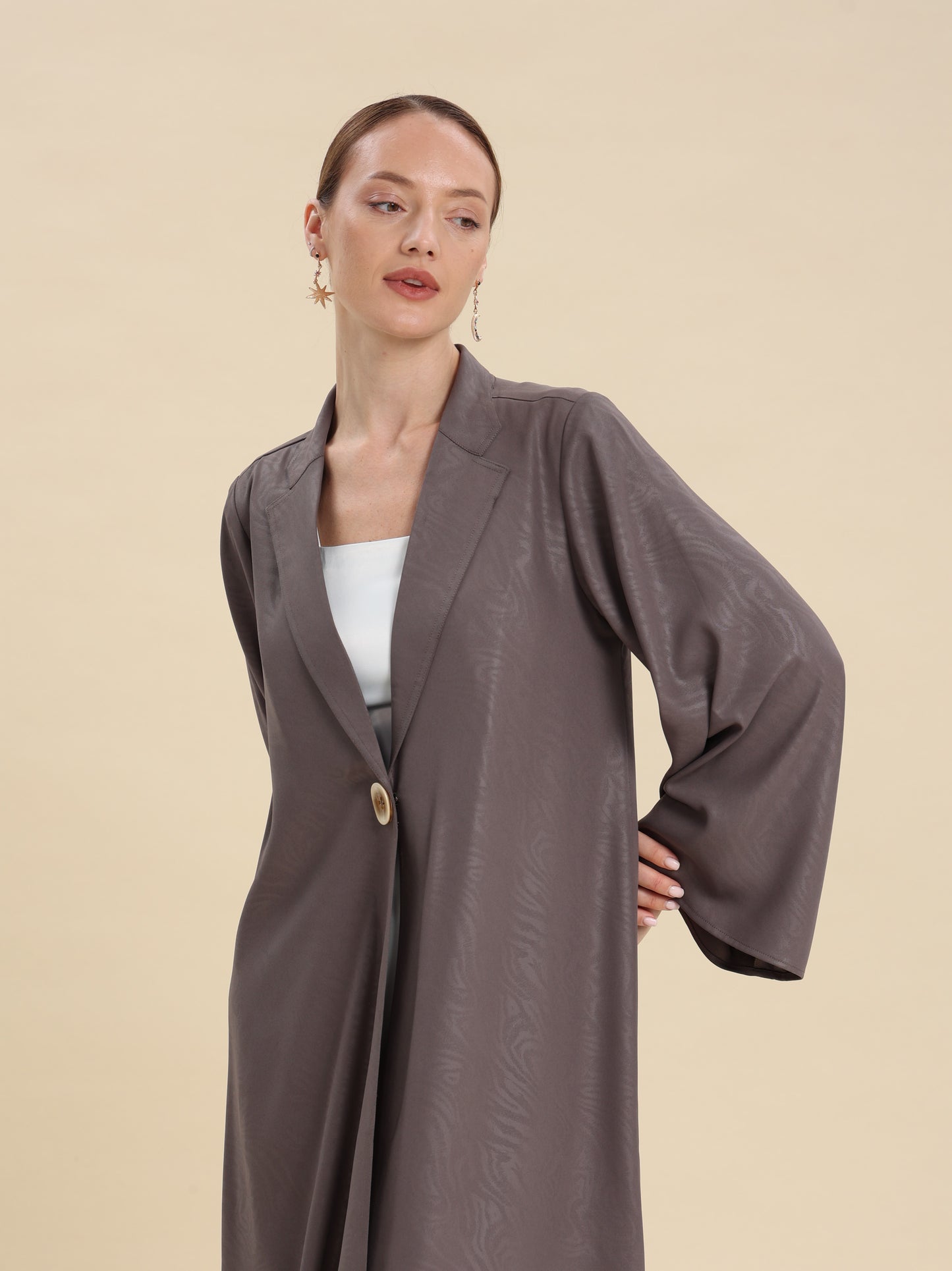 ABAYA COFFE JAQUARD