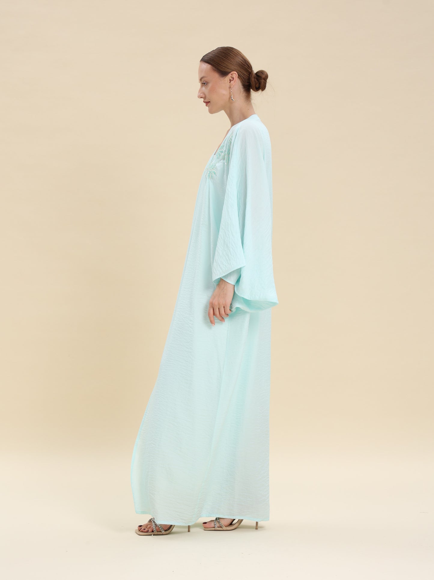 MIX COTTON SHINY TIFFANY BISHT