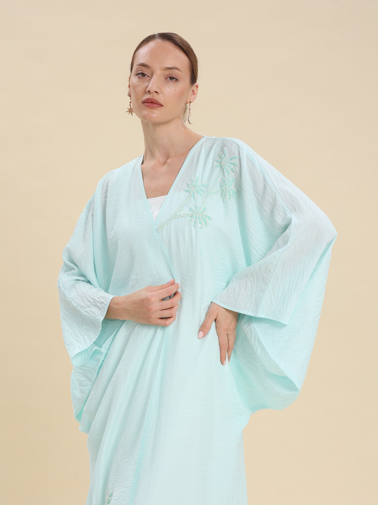 MIX COTTON SHINY TIFFANY BISHT