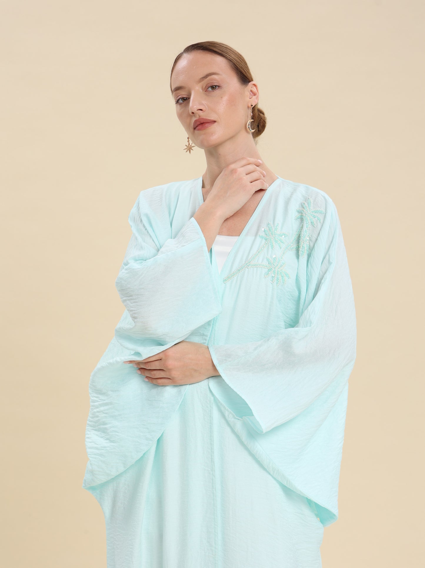 MIX COTTON SHINY TIFFANY BISHT