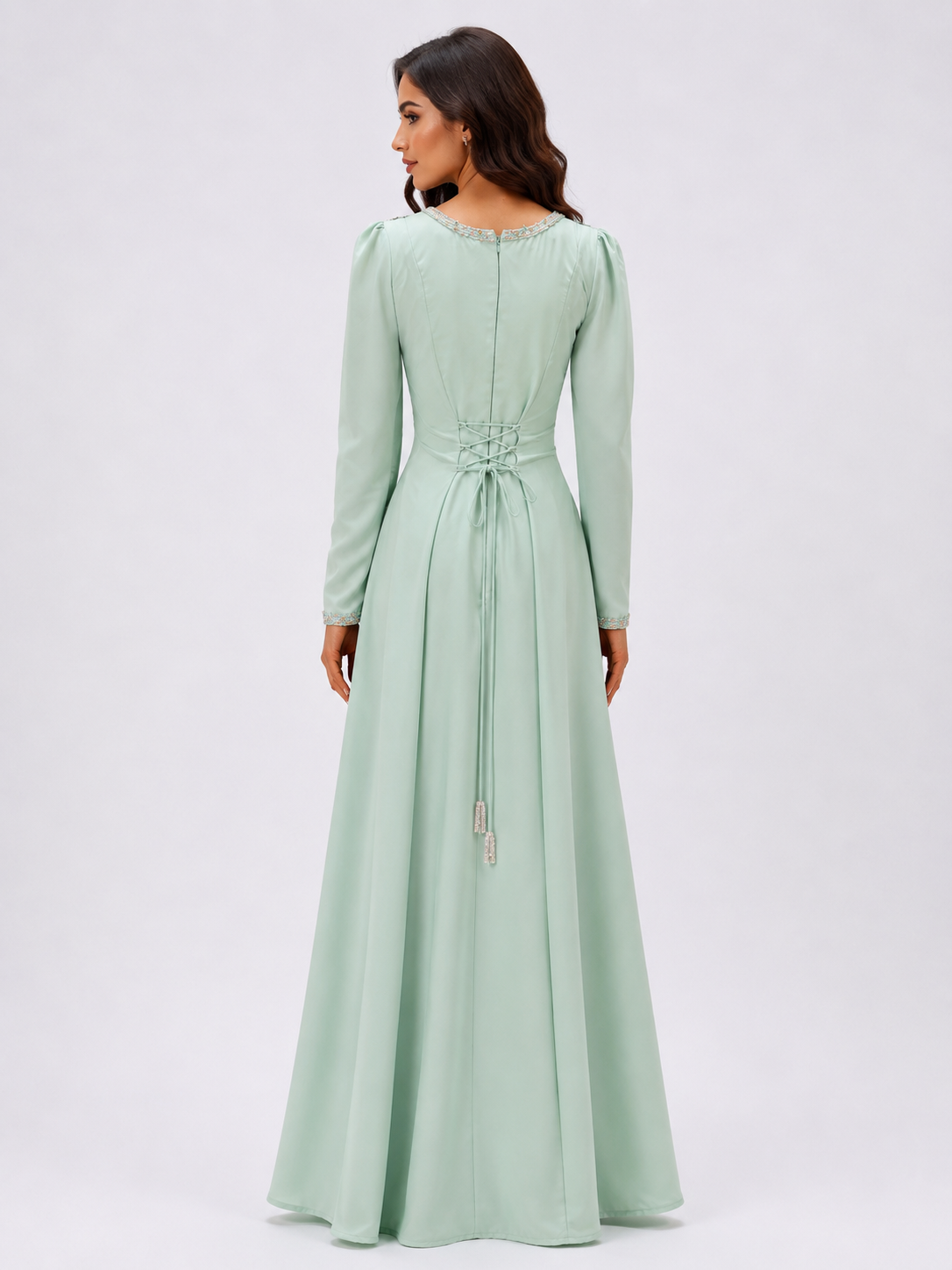Mint Green Caftan