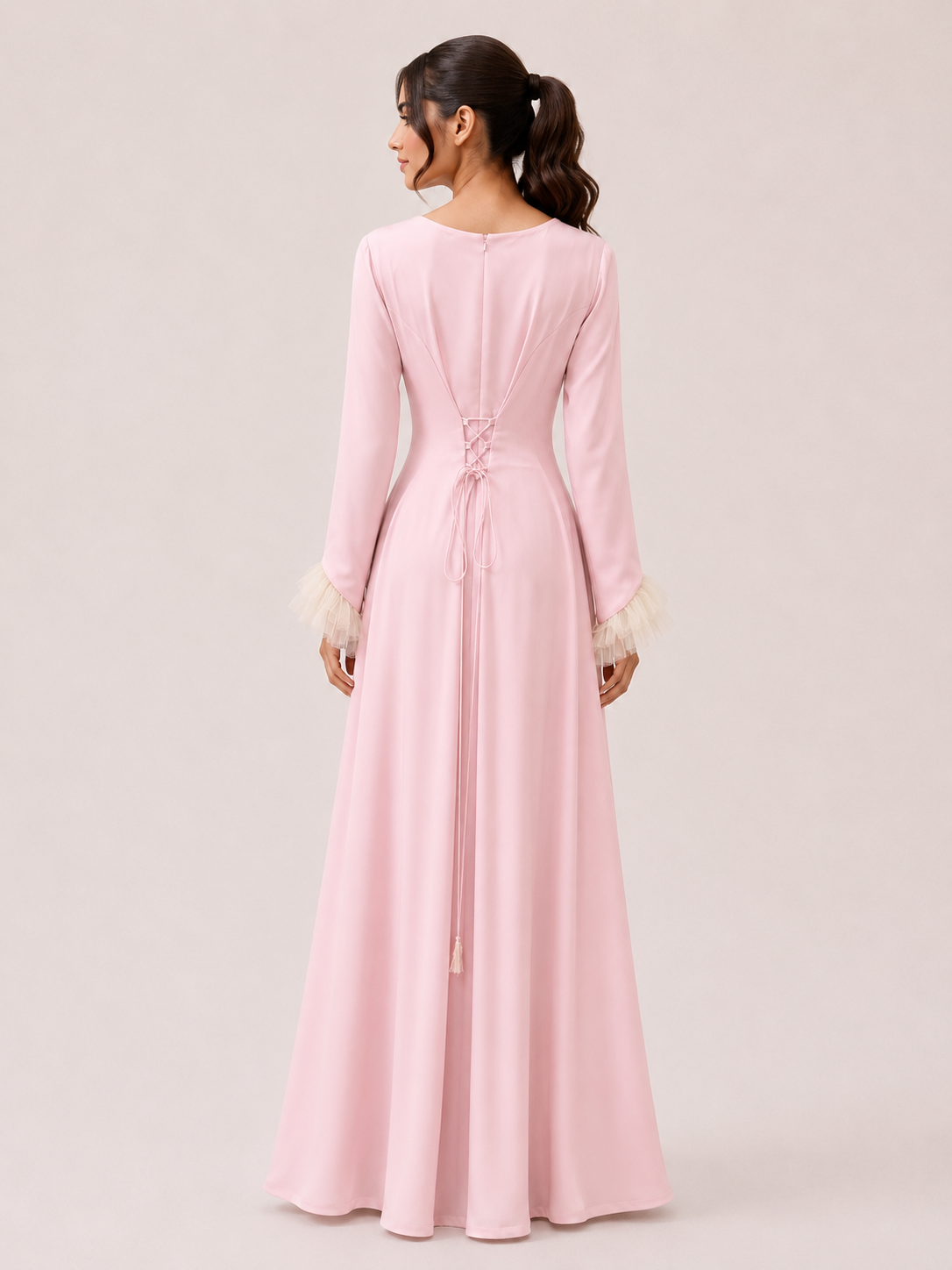 Pink Rich sp dress with yellow details