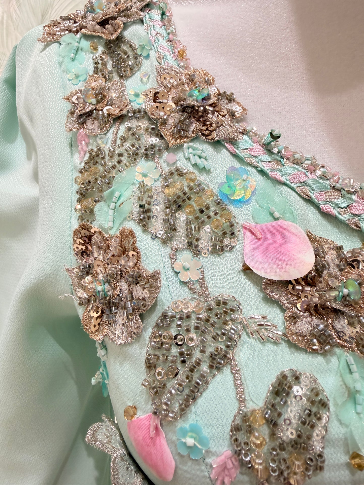 Mint Green Caftan