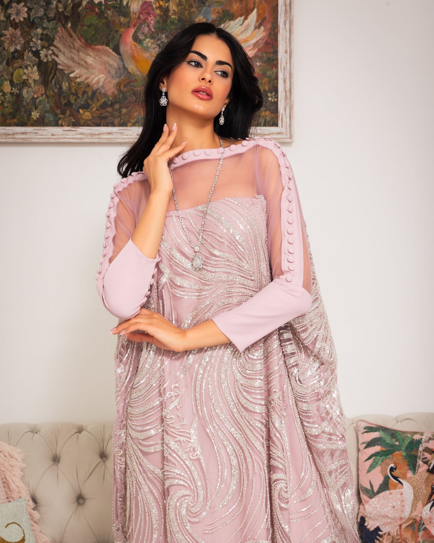 Jallabeya Mesh tulle